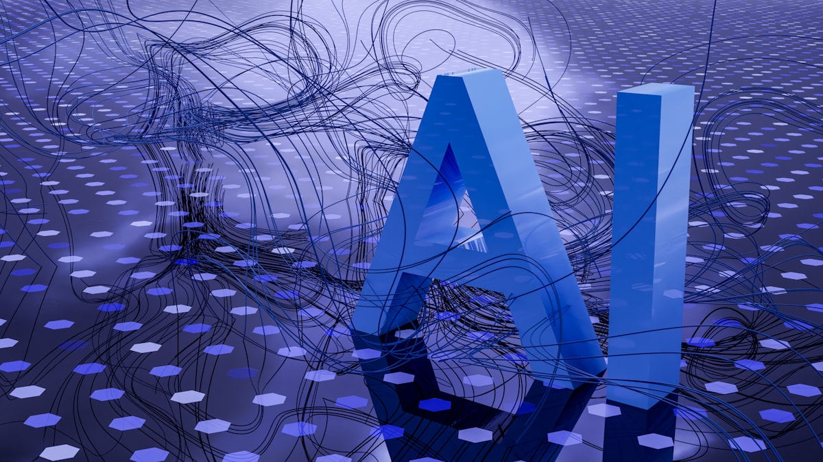 Abstract AI visualization